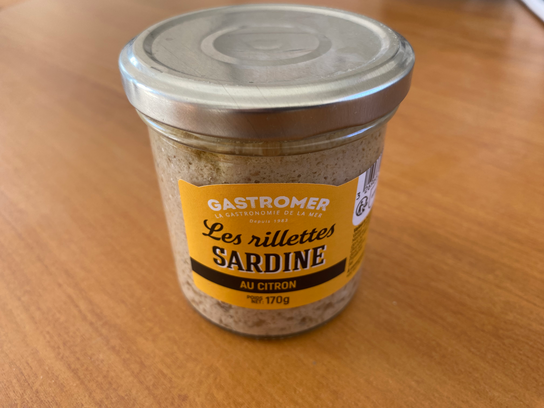 Les Rillettes : SARDINE AU CITRON