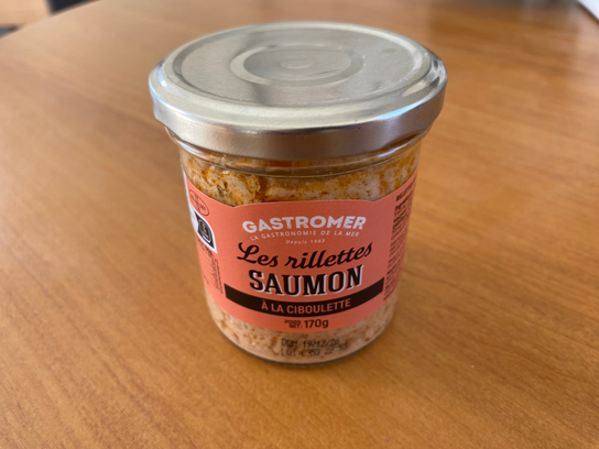 Les Rillettes : SAUMON A LA CIBOULETTE