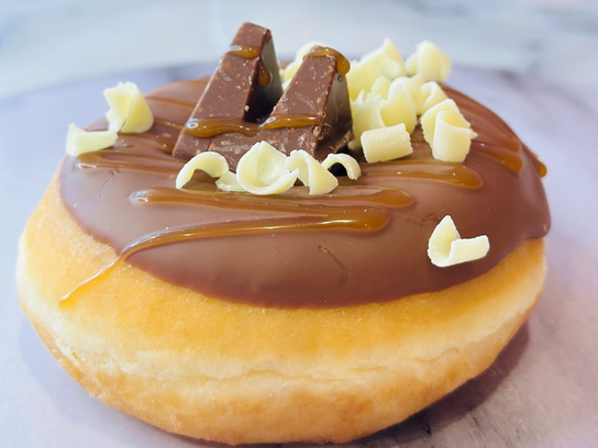 Donut Toblerone fourré caramel