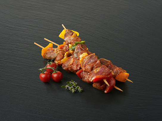 Brochette d'agneau persillade