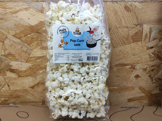 Pop Corn salé - Huguette & ses recettes