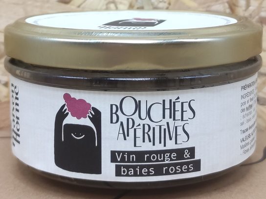 Bouchées apéritives vin rouge - Maison Hormé