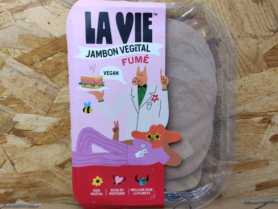 Jambon végétal fumé - La Vie