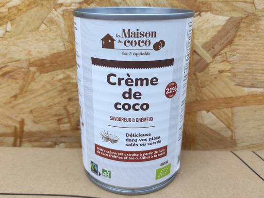 Crème de coco - La maison du coco