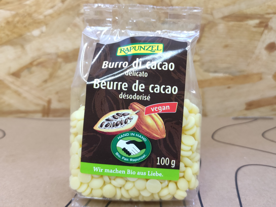 Beurre de cacao BIO, Rapunzel (100 g)