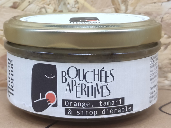 Bouchées apéritives orange tamari - Maison Hormé