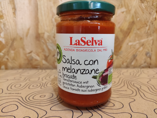 Sauce tomate aux aubergines grillées - La Selva
