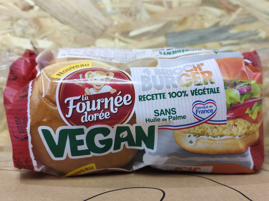 Brioch'Burger Vegan - La Fournée Dorée