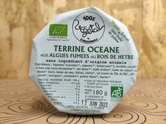 Terrine Océane - 100% Végétal