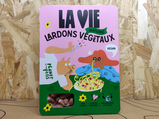 Lardons végétaux nature - La vie