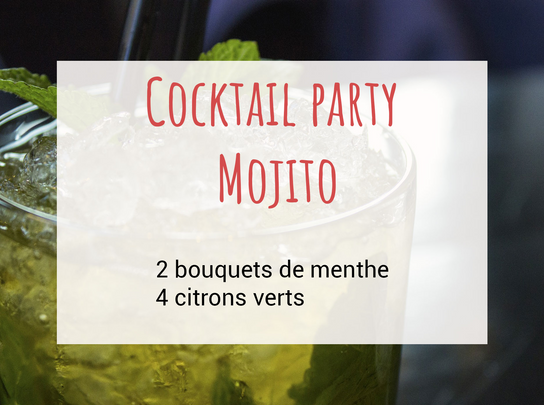 Cocktail party : Mojito