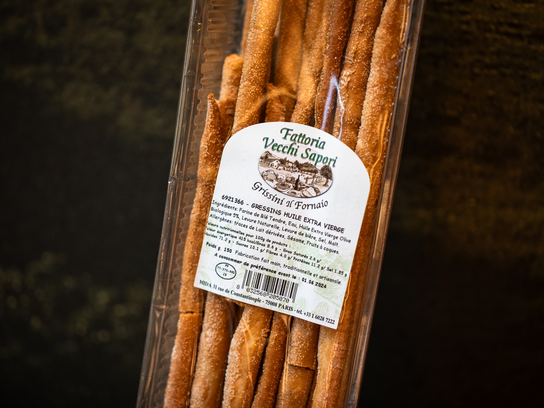 Gressins à l'huile d'olive