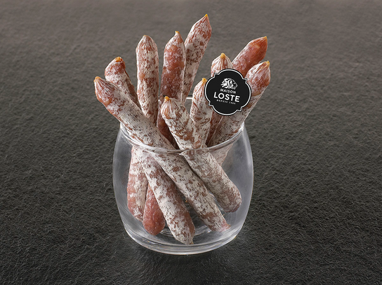 Mini saucisson stick 9/10 pièces