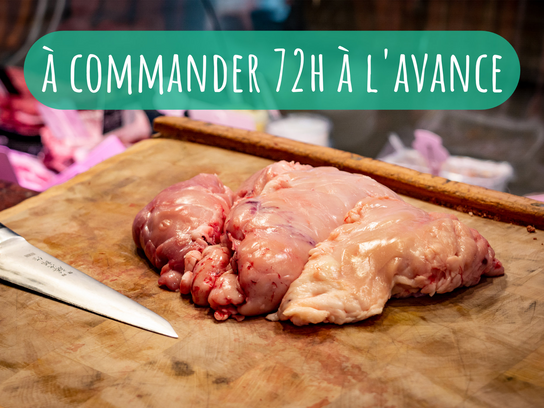 Ris de veau (à commander 72h à l'avance)