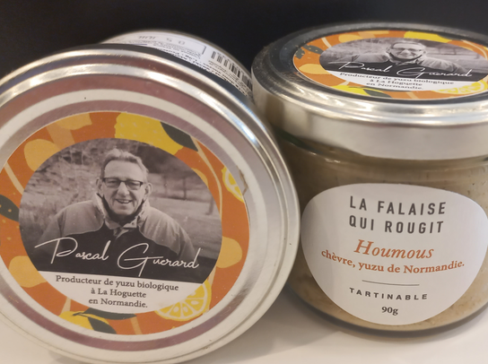 Houmous Chèvre yuzu de Normandie