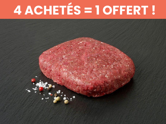 Steak haché 4 + 1 offert