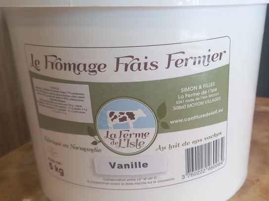 Fromage blanc Vanille