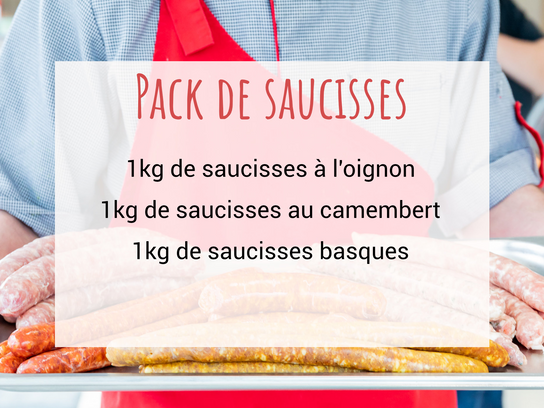 Pack de saucisses