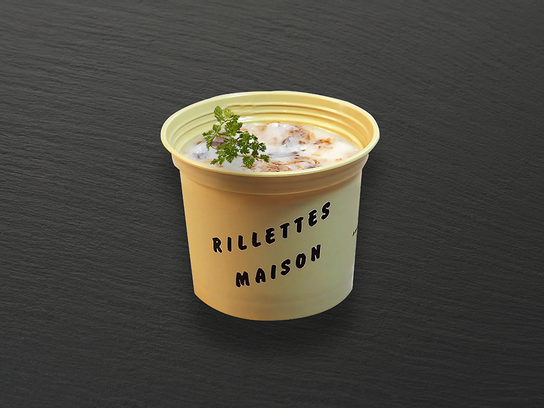 Rillettes de porc en pot