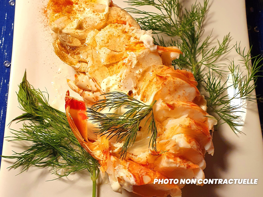 Demi langouste en Bellevue