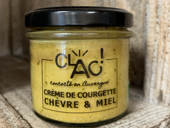 Tartinable Courgette Chèvre et Miel