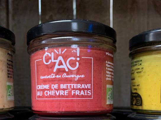Tartinable de betterave au chèvre frais