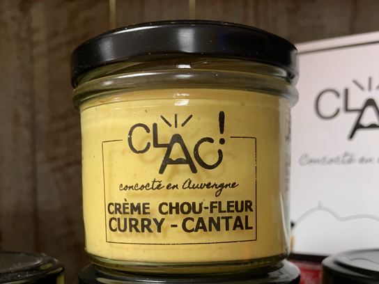 Crème chou fleur curry Cantal