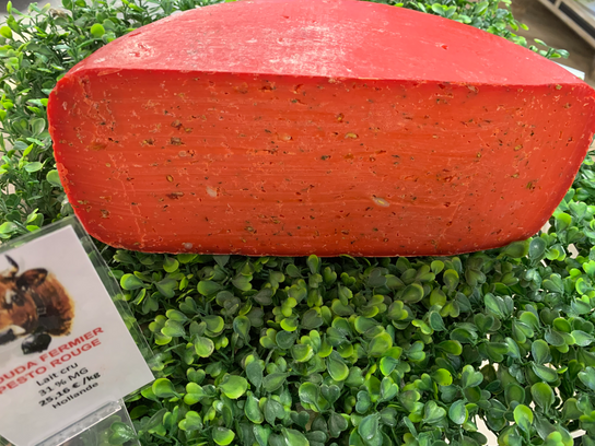 Gouda pesto rouge