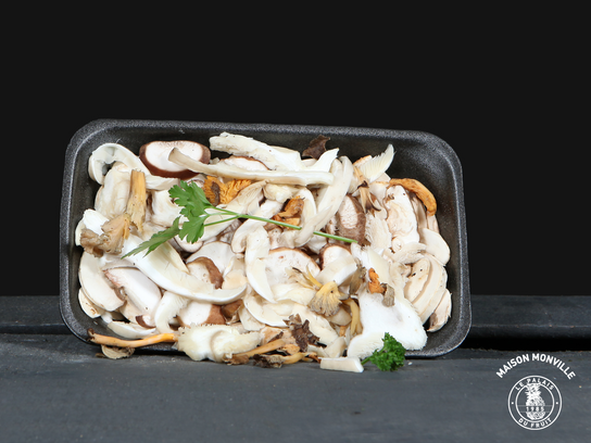 Champignons émincés – Barquette