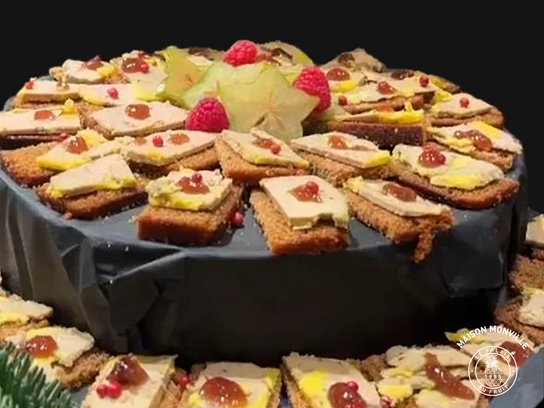 Plateau Prestige – Foie Gras & Pain d’Épices 4/6 personnes