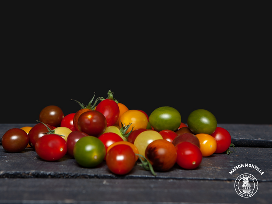 Tomate cerise couleur