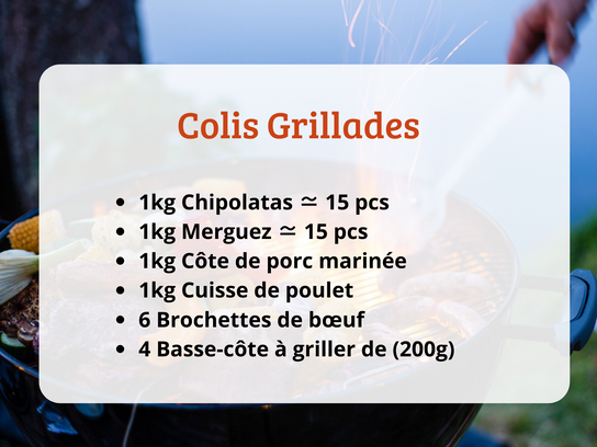 Colis Grillades