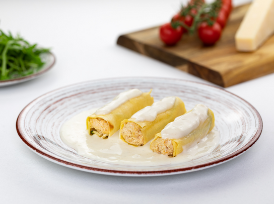 Cannelloni saumon & légumes