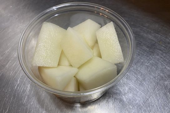 Melon vert decoupé