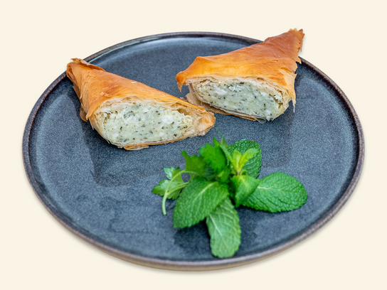 Tyropitta, Feuilleté aux trois fromages grecs