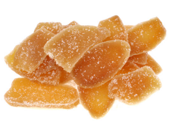 Gingembre confit lamelles