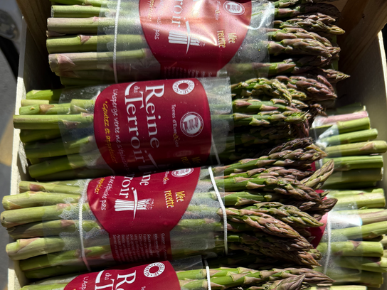 Asperges vertes Bottes