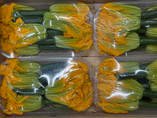 La Fleur et sa Courgette