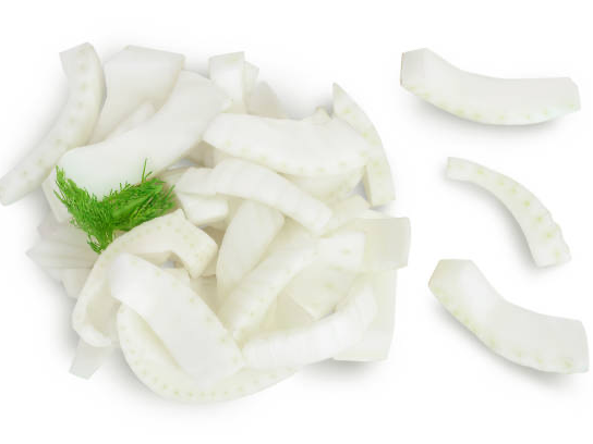 Fenouil coupé en mandoline Barquette