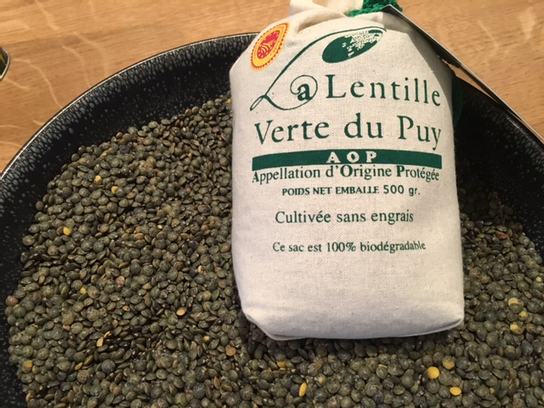 Lentilles vertes