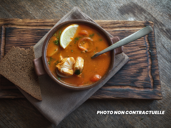 Soupe de poisson de roche