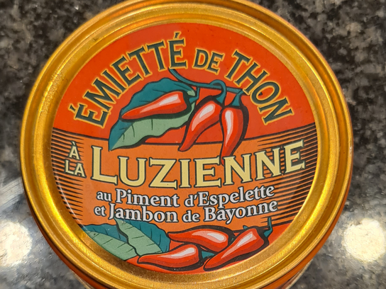 Émietté de thon à la Luzienne - belle iloise
