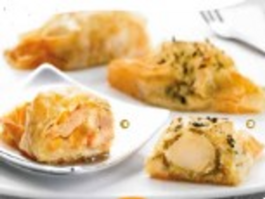 Bonbon croustillant au foie gras