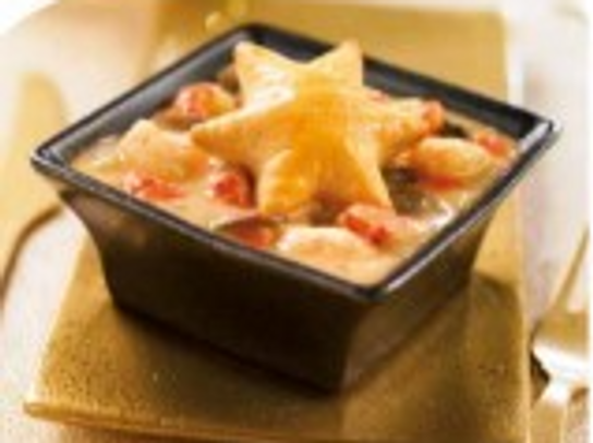 Cassoline de langoustines et écrevisse au Monbazillac