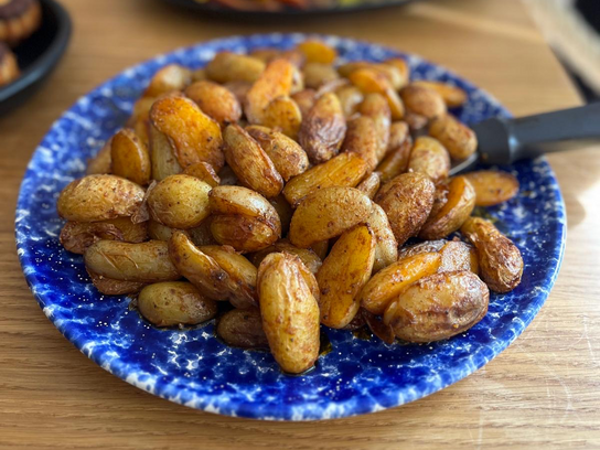Pommes de terre grenailles rôties