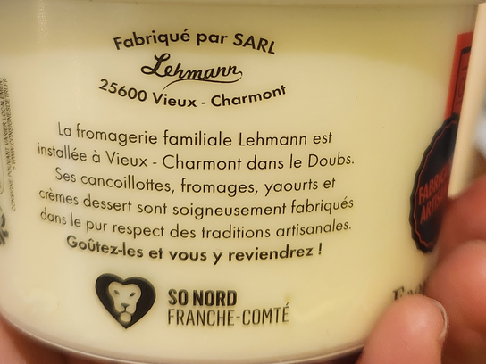 Cancoillotte vin de Savagnin