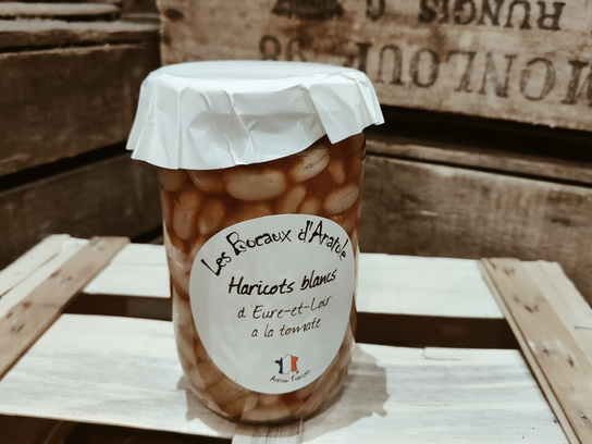 Haricots Blancs d'Eure-et-Loir à la tomate