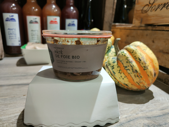 Pâté de foie BIO - 270g