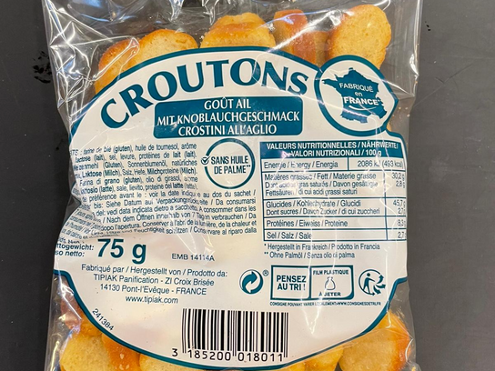 Croutons ail