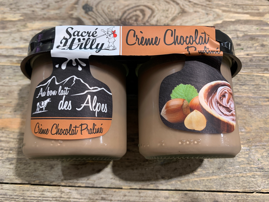 Crème chocolat praliné